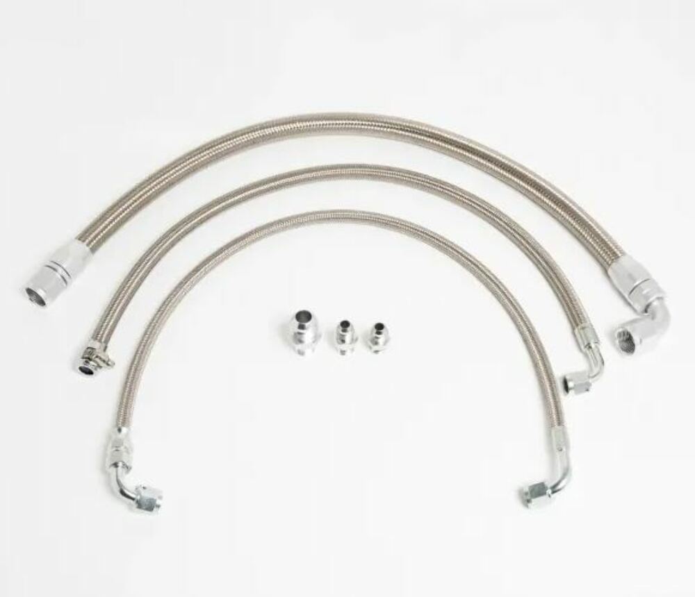 Racing Power Company R3156 Late gm power steering hose kit