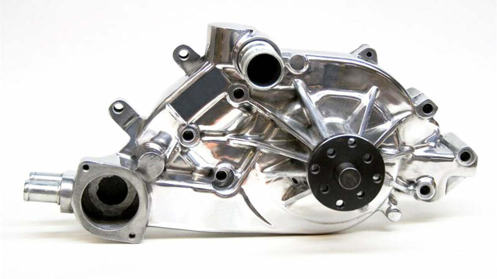 Racing Power Company R3462POL Alum water pump gm.ls gen iii and iv 1997-03 8 hl