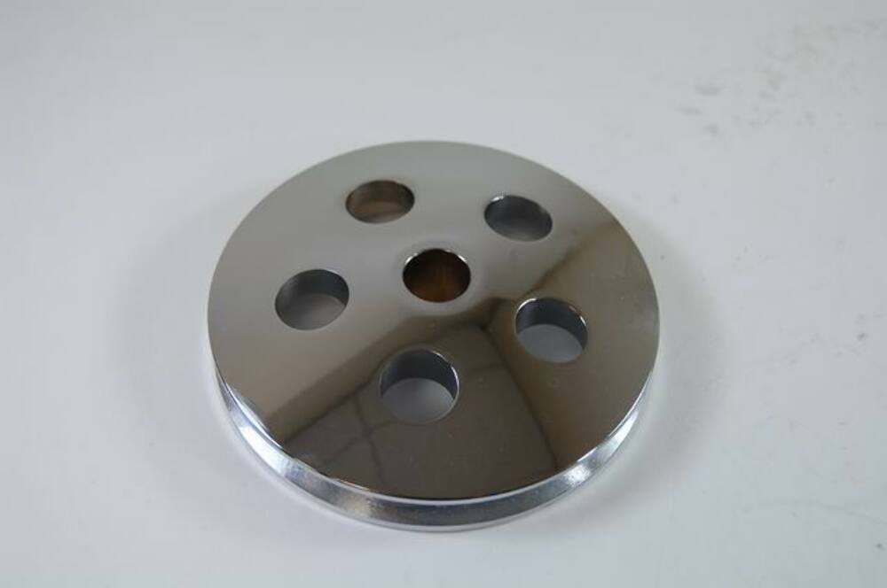 Racing Power Company R3722C Type ii power steering pump pulley - chrome