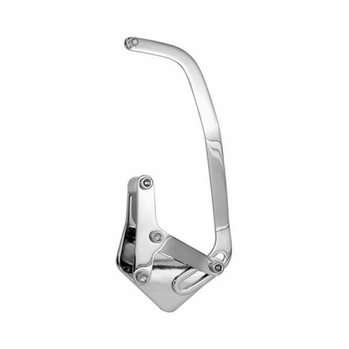Racing Power Company R3780 Sb chevy alternator upper mount bracket- chrome