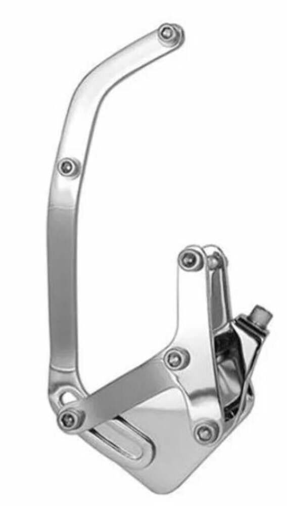 Racing Power Company R3781 Sb chevy a/c bracket- chrome