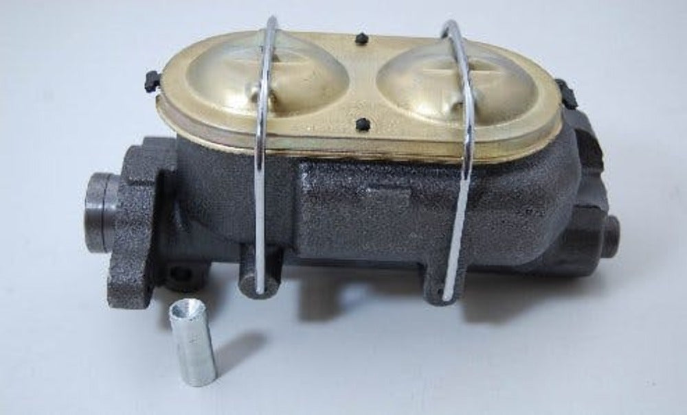 Racing Power Company R3811 Natural cast iron master cylinder 1 1/8 inch deep bo