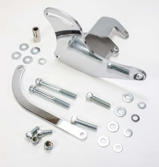 Racing Power Company R3835 Sb chevy passenger side a/c bracket - chrome