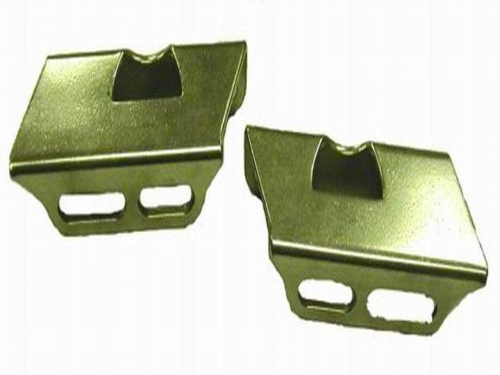 Racing Power Company R3906Z HORIZONTAL BRAKE BOOSTER BRACKETS-ZINC FINISH