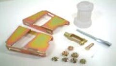 Racing Power Company R3918Z BRAKE BOOSTER BRACKET - ZINC