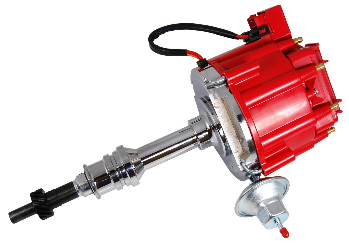 Racing Power Company R3923 Ford 351w hei distributor 50k volt coil -red