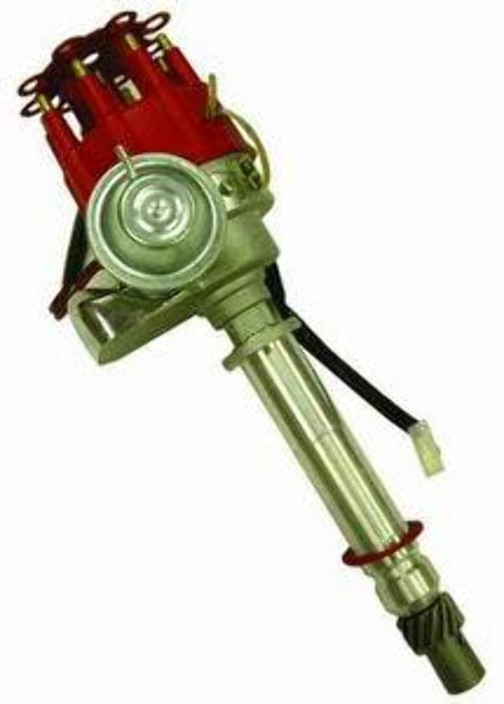 Racing Power Company R3924 Sb/bb chevy small cap distributor - red