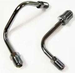 Racing Power Company R4506C Left mount brake line set chrome