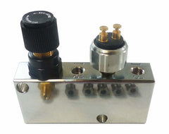 Racing Power Company R4515 Alum brake proportional valve knob adj.dual inle