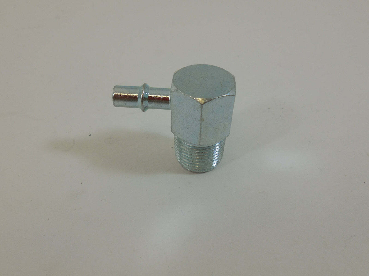 Racing Power Company R4535Z Steel fitting 3/8 inch male w/1/4 inch hose barb