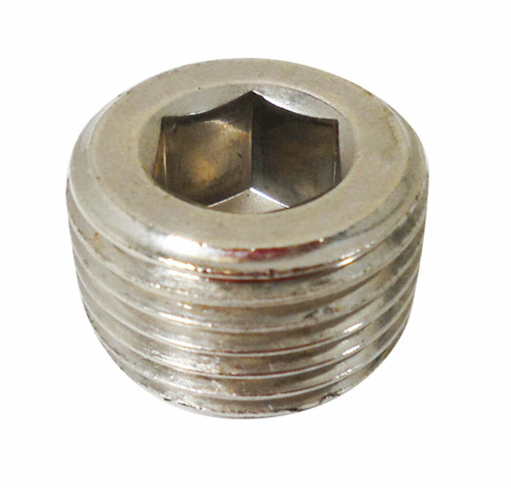 Racing Power Company R4541 1/2 inch npt steel pipe plug