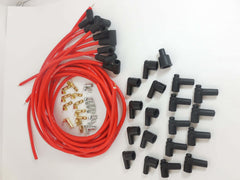 Racing Power Company R4603RED SPARK PLUG WIRE SET RED WIRE/BOOTS 90 DEG