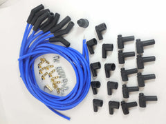 Racing Power Company R4604BLU Spark plug wire set blue wires/boots 135 deg 8