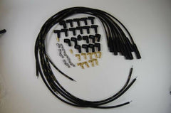 Racing Power Company R4605 SPARK PLUG WIRE SET BLACK BOOTS 180 DEG 8MM