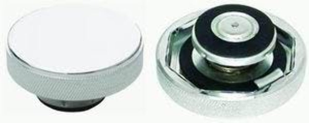 Racing Power Company R5011 Chrome alum radiator cap - plain ea