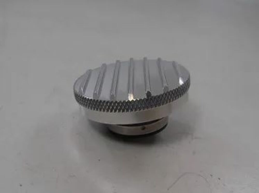 Racing Power Company R5013POL ALUMINUM RADIATOR CAP FINNED POLISHED