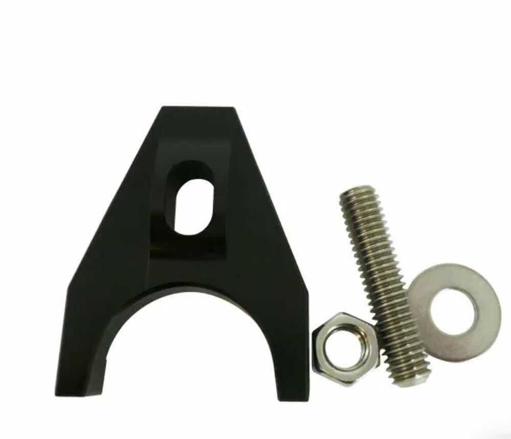 Racing Power Company R5116BK Alum sbc distributor hold down clamp - black