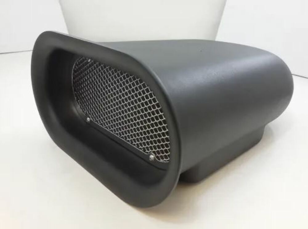 Racing Power Company R5245BK Alum small inchplain inch scoop - black