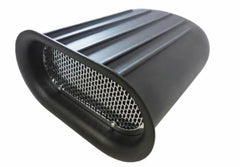 Racing Power Company R5246BK Alum small inchfinned inch scoop - black
