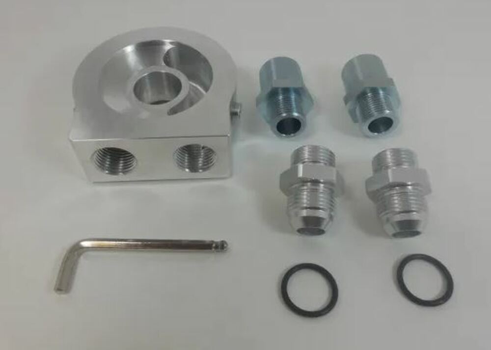 Racing Power Company R5305 Oilfil adapt female ports center 3/4x16