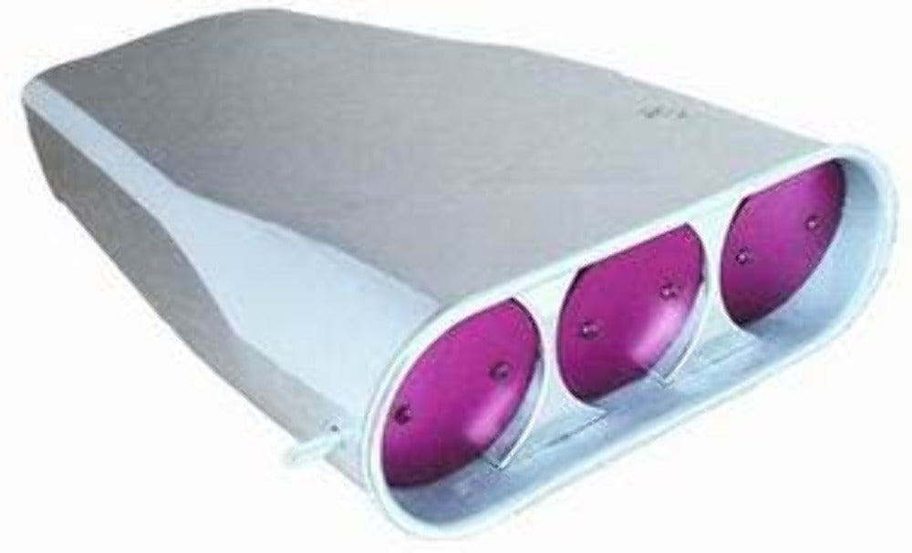Racing Power Company R5339 Pol alum plain scoop - dual kit