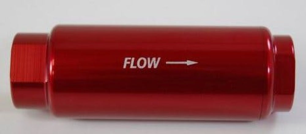 Racing Power Company R5430 ALUMINUM INLINE FUEL FILTER