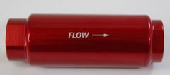 Racing Power Company R5430 ALUMINUM INLINE FUEL FILTER