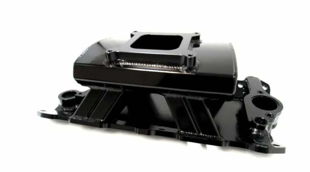 Racing Power Company R5445BK Fabricated intake manifold sb chevy v8