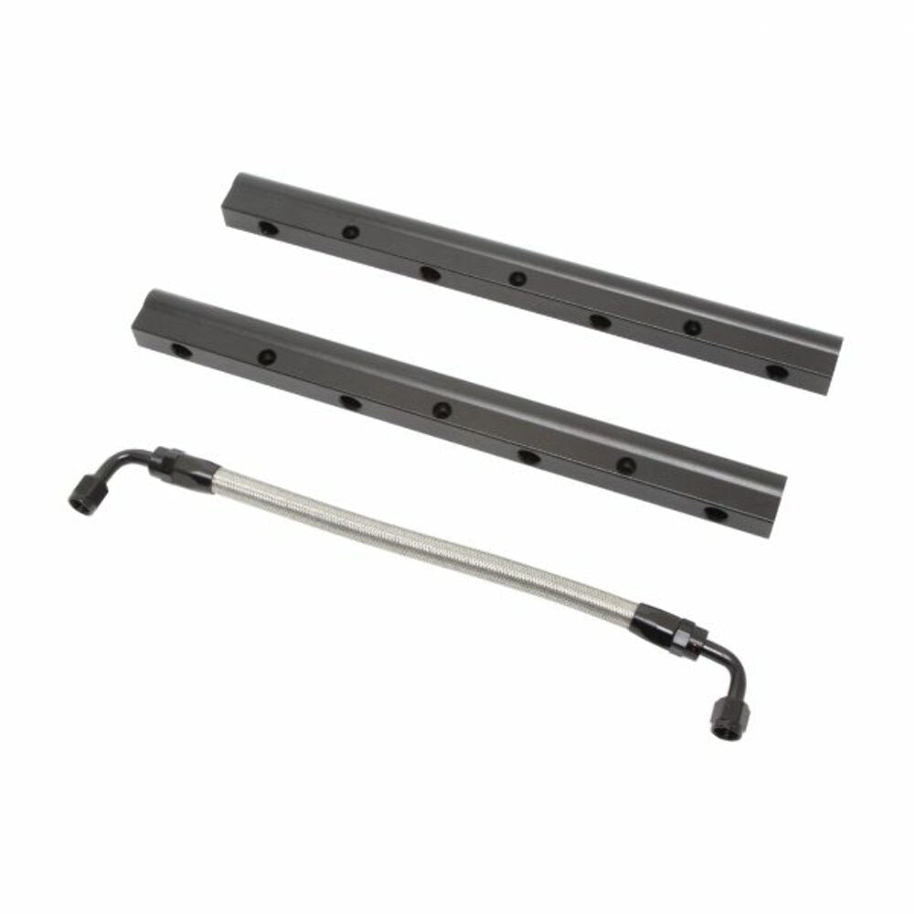 Racing Power Company R5464BK Billet ls7 fuel rail kit-black