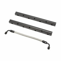 Racing Power Company R5464BK Billet ls7 fuel rail kit-black