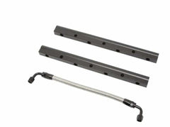 Racing Power Company R5465BK Ls3 billet fuel rail kit- black