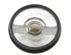 Racing Power Company R5607A 14 inch alum/leather steering wheel/horn/adapter kit