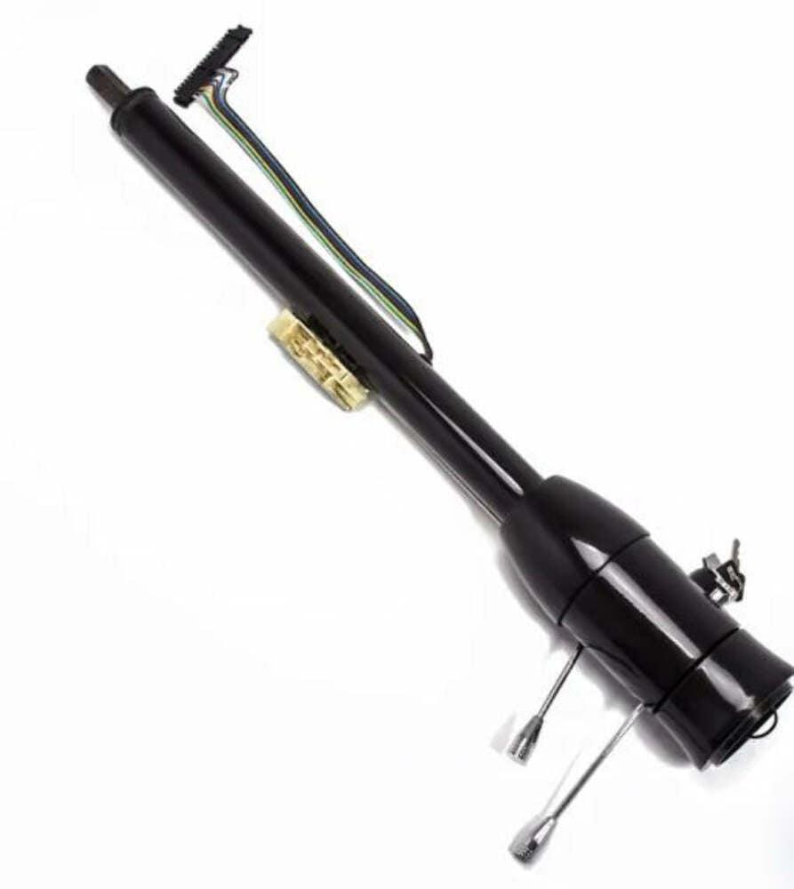 Racing Power Company R5646BK 32 inch steering column w/ignition floor shift bk