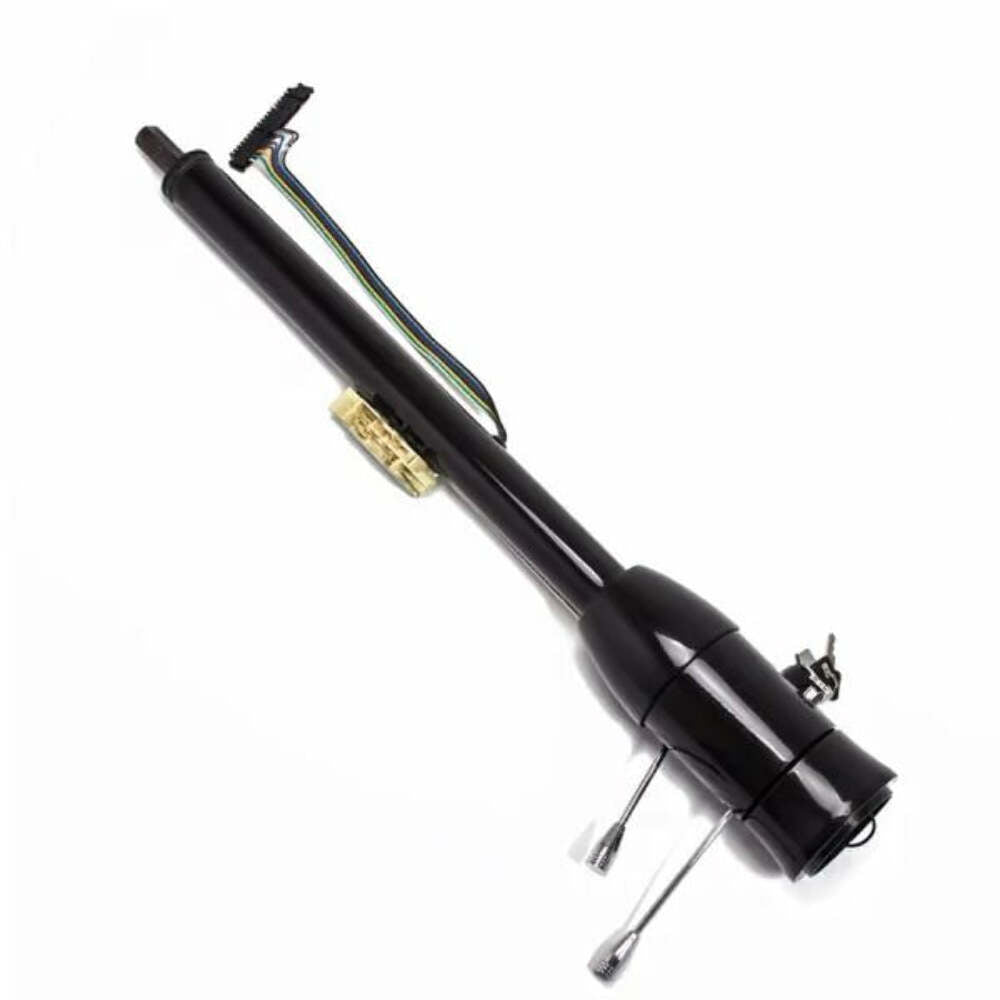 Racing Power Company R5652BK 28 inch steering column w/ignition floor shift bk