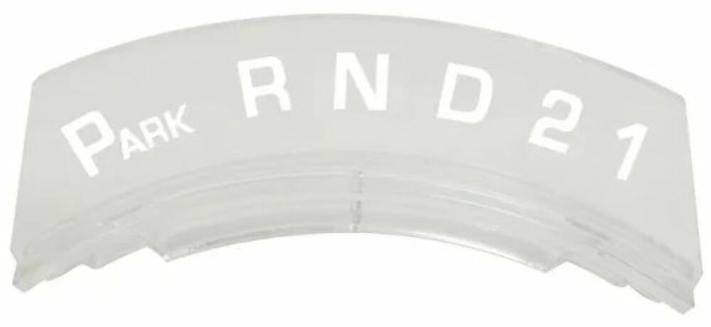 Racing Power Company R5669X Acrylic 3 speed shift indicator