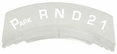 Racing Power Company R5669X Acrylic 3 speed shift indicator