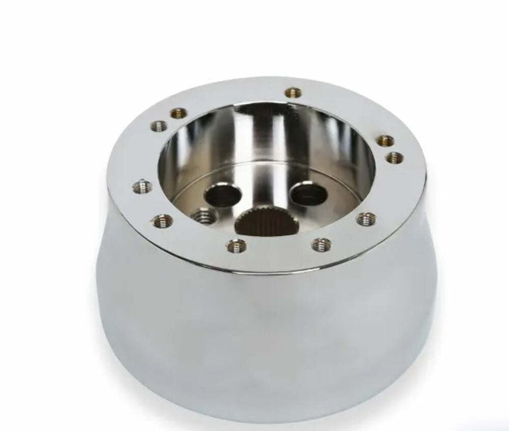 Racing Power Company R5890 Steering Column Adapter 5 and 6 Holes - Satin