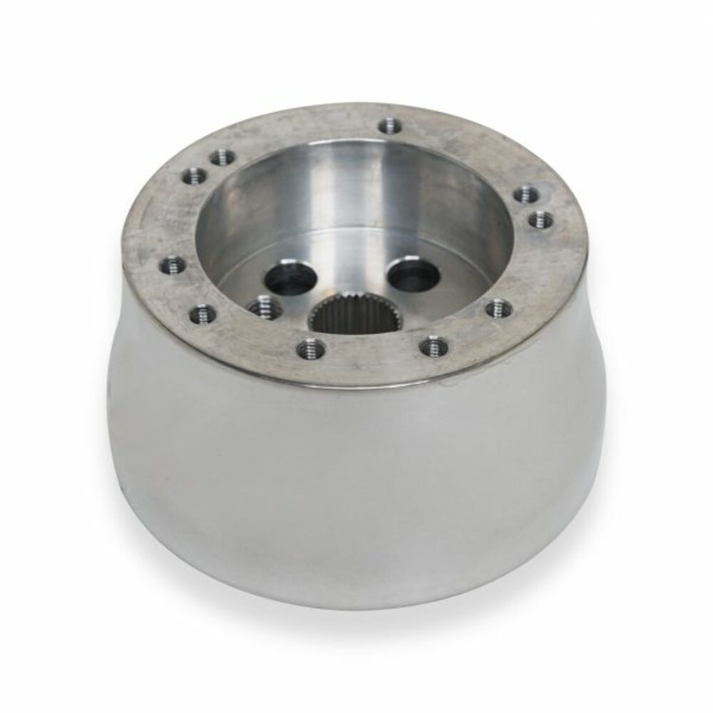 Racing Power Company R5890POL Steering Column Adapter 5 and 6 Holes - Polished