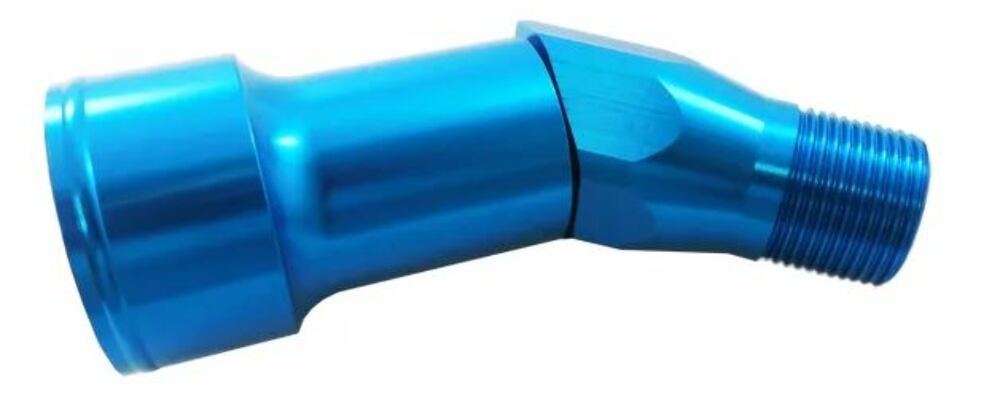 Racing Power Company R5935BLU Inlet fitting adapter for electric water pump