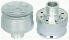 Racing Power Company R6001XC Chrome alum breather - flame ea