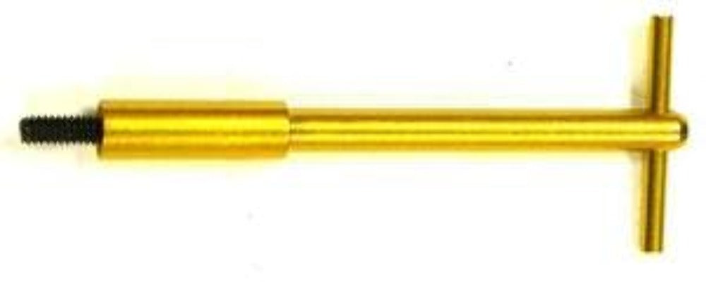 Racing Power Company R6017 Gold aluminum t-bar wing nut 4 inch with 1/4-20 (4)