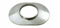 Racing Power Company R6020B ALUM 12 inch OVAL AIR CLEANER BASE