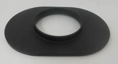 Racing Power Company R6020BBK (12 inch) oval air cleaner inchbase inch - aluminum