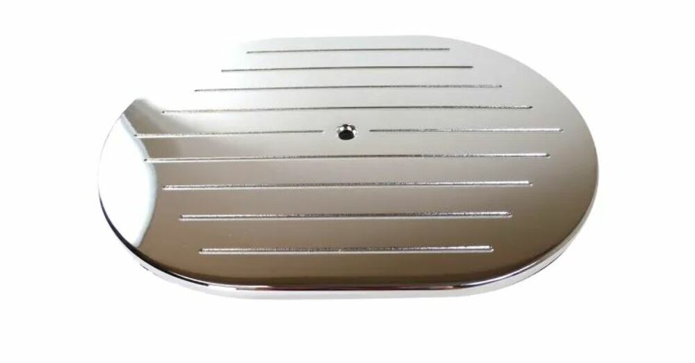 Racing Power Company R6020T 12 inch pol alum a/c top -ball milled