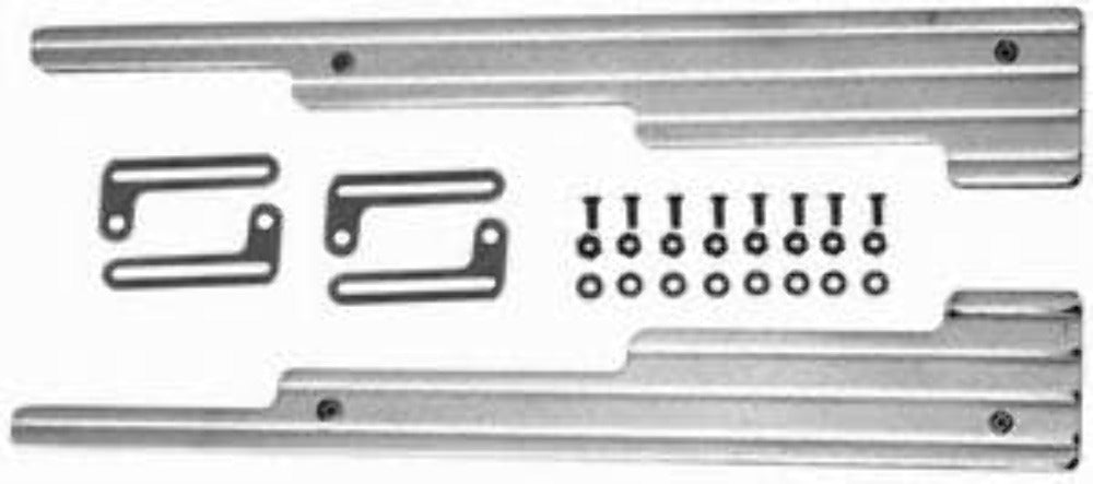 Racing Power Company R6038C Chrome alum wire loom 9.5mm ballmill pr