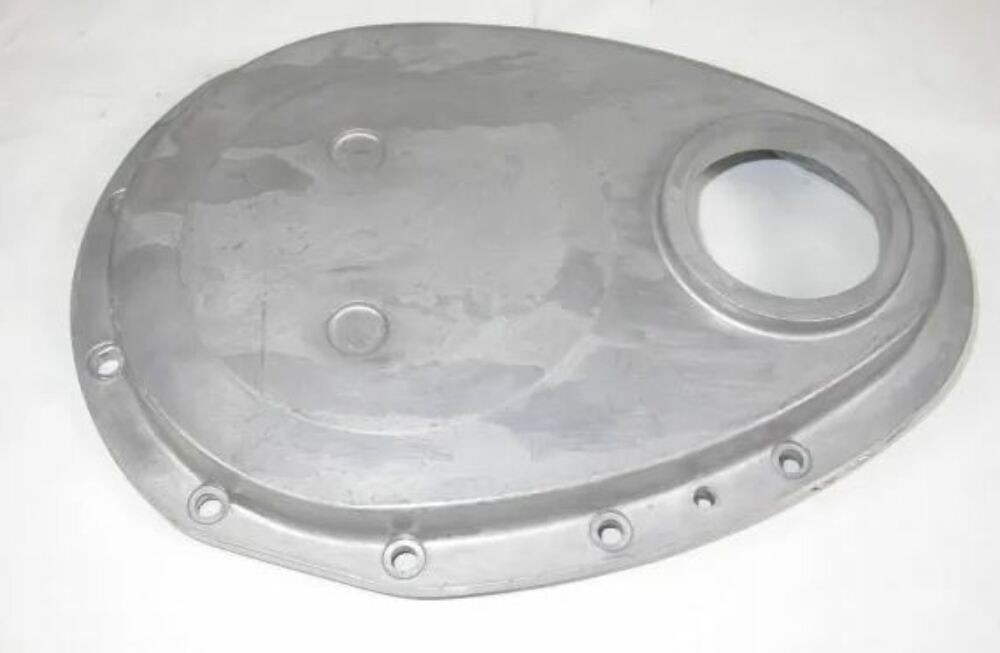 Racing Power Company R6040RAW Alum sbc timing chain cover-raw