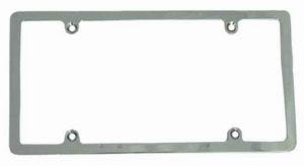Racing Power Company R6071 Chrome alum lic frame w/ lite ea (a)