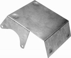 Racing Power Company R6077 Satin gm starter heat shield ea
