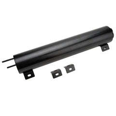 Racing Power Company R6078BK Stainless 3 inch X 16 inch Overflow Tank Black Finish