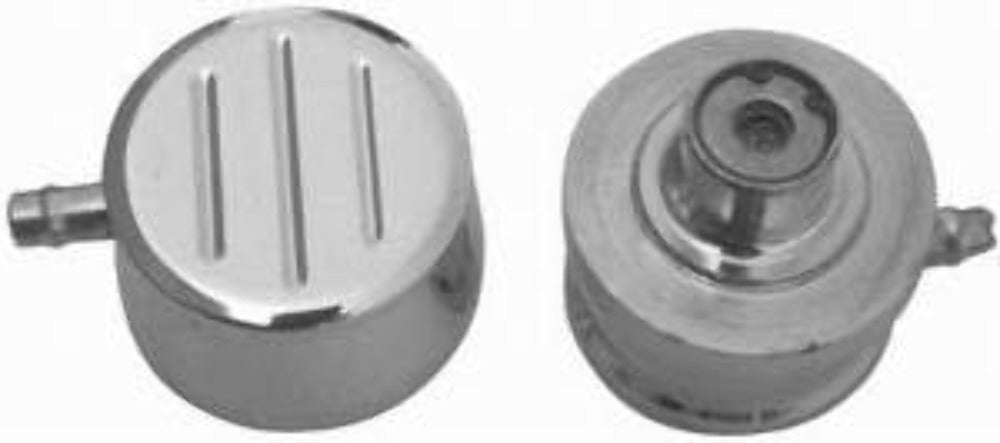 Racing Power Company R6100C Chrome alum pcv breather-ballmil ea